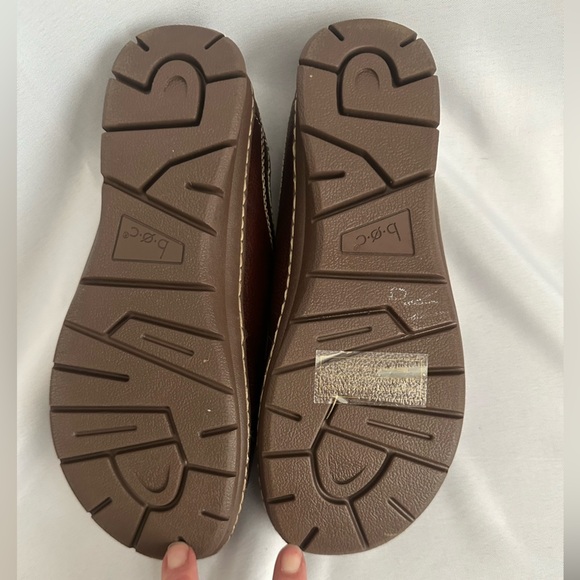 boc Born Concept women’s brown leather clogs size 7 - Picture 11 of 11
